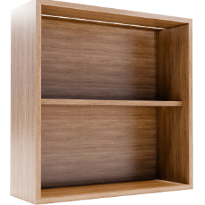 Overhung Shelf Cabinet Module